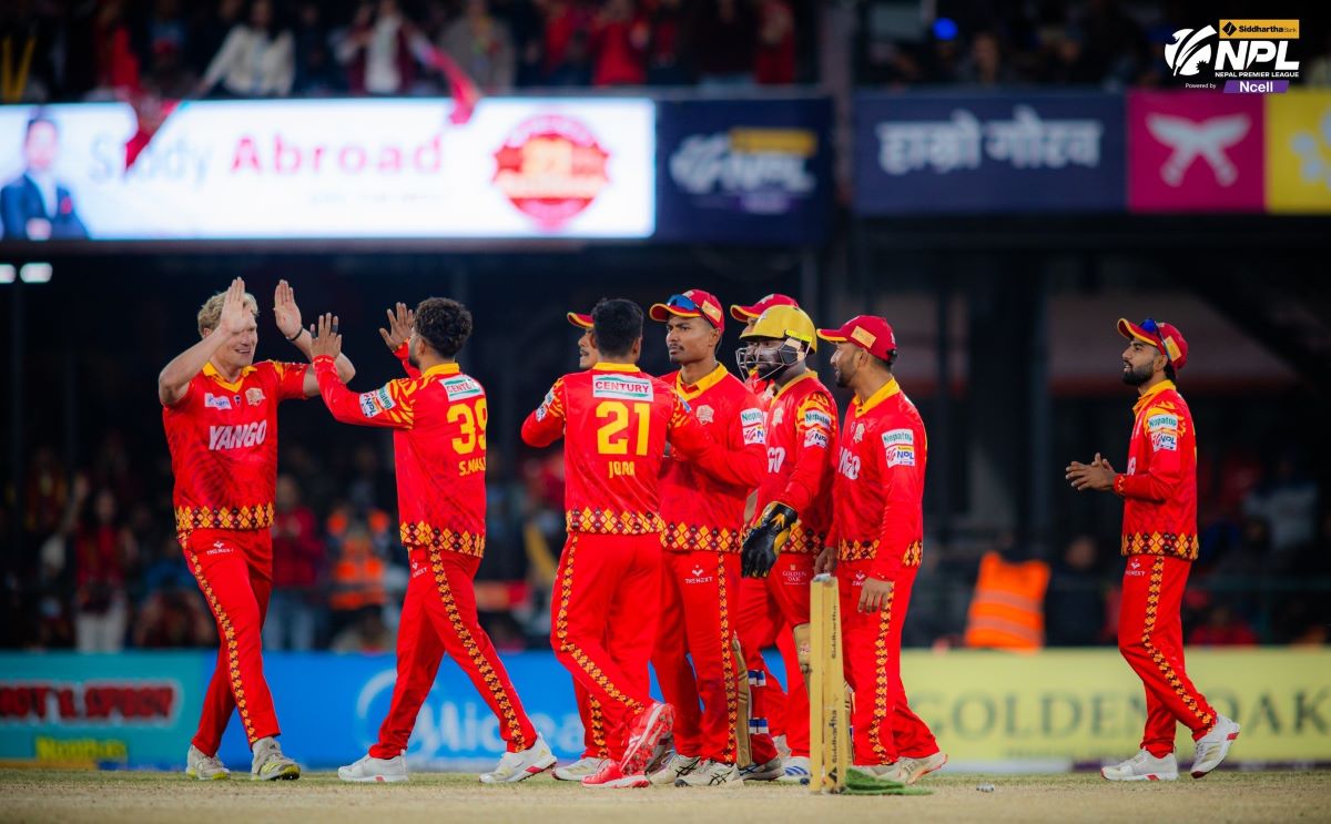 काठमाण्डुलाई हराउँदै लुम्बिनी दोस्रो क्वालिफायरमा, फाइनल प्रवेशका लागि विराटनगरसँग भिड्ने