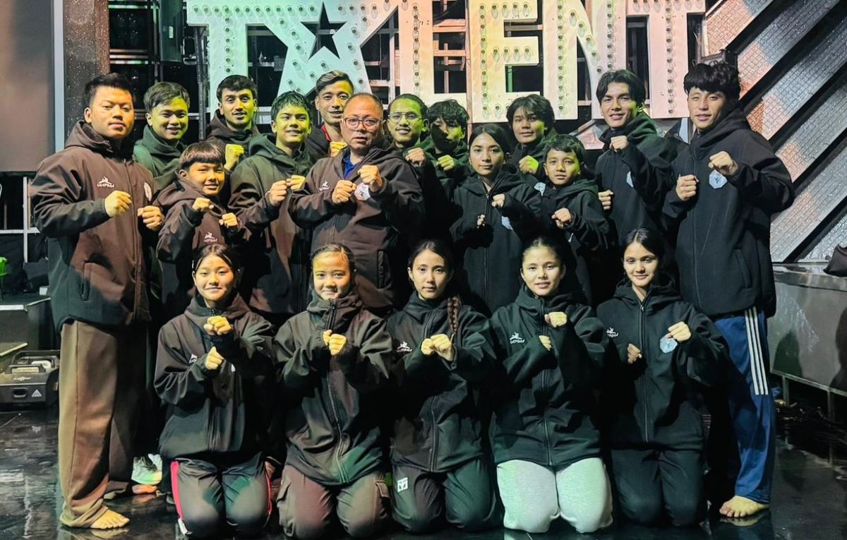 नेपाली राष्ट्रिय तेक्वान्दो डेमोन्स्ट्रेसन टिम इण्डिया गट ट्यालेन्टको फाईनलमा