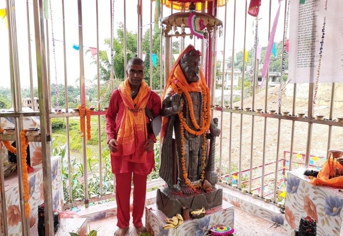 धावक कार्कीद्वारा मन्दिर निर्माण