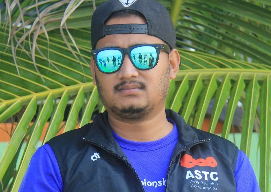 विश्व ट्राईयाथलनमा निर्णायकको भूमिका निर्वाह गर्न आशिष अबुधावीतर्फ