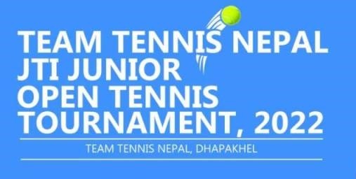 जेटीआई जुनियर टेनिस आजदेखि