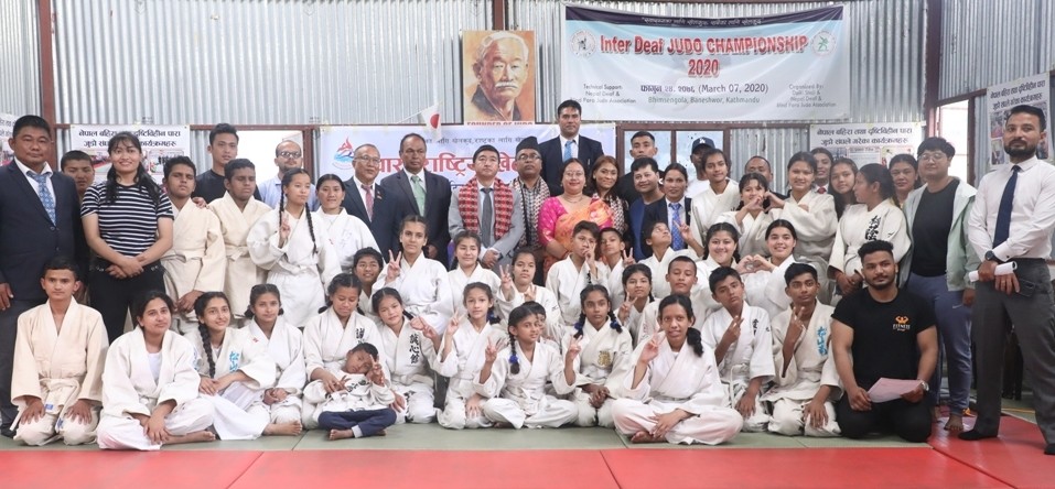 बहिरा तथा दृष्टिविहीन पारा जुडोमा प्रशान्तलाई स्वर्ण