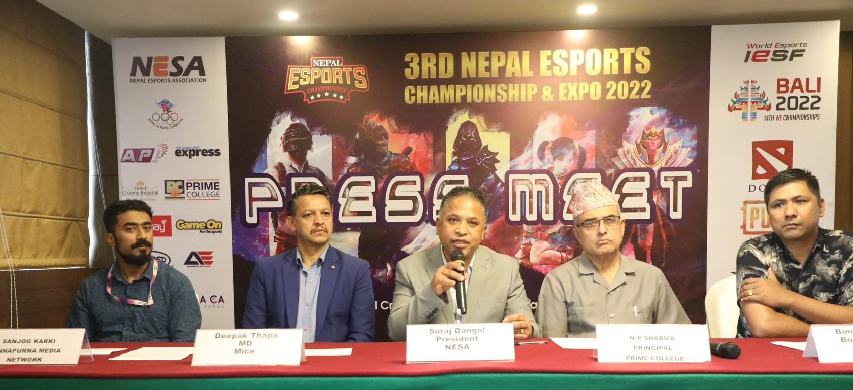 तेश्रो नेपाल ईस्पोर्टस् च्याम्पियनसिप अर्को साता