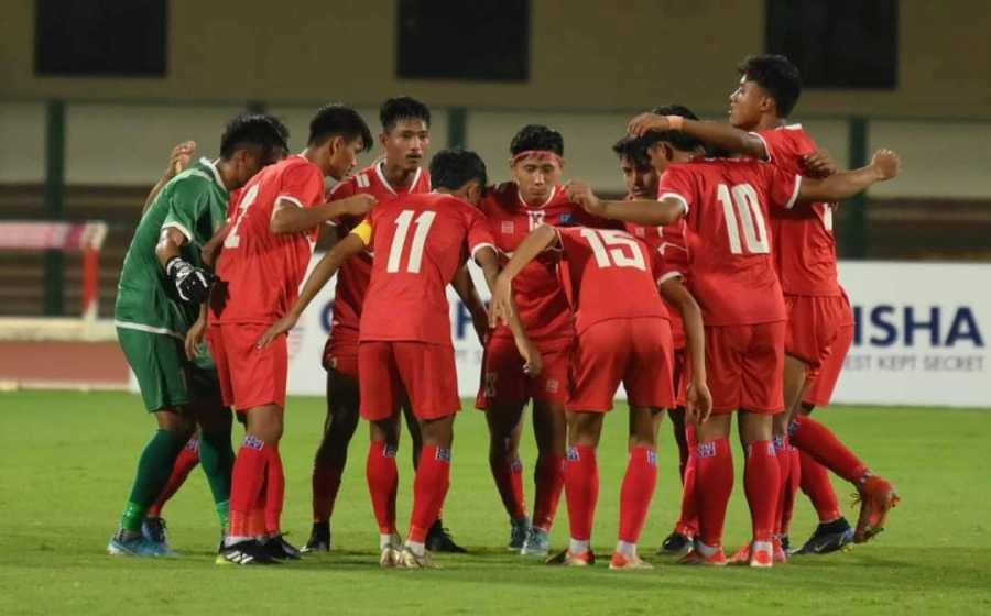 साफ यू-२० च्याम्पियनसिप: आज बंगलादेशसँग खेल्दै नेपाल