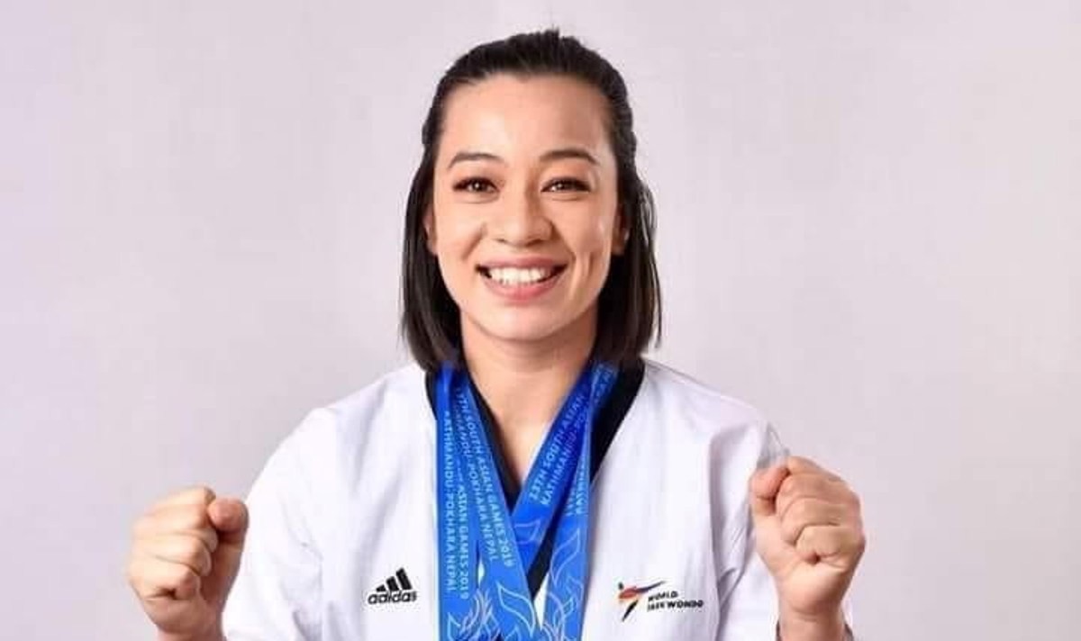 आयशा लेभल टु पारा तेक्वान्दो प्रशिक्षक