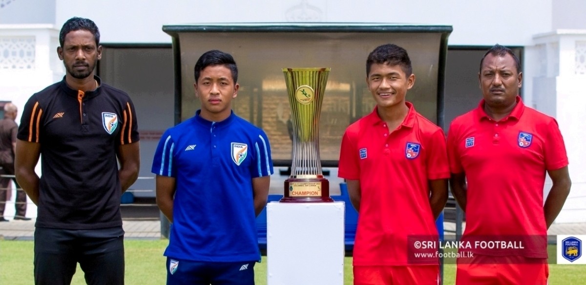 साफ यू-१७ : उपाधिका लागि आज नेपाल र भारत भिड्दै