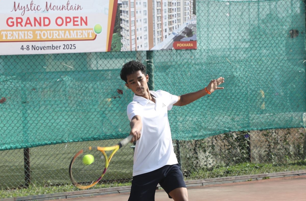 मिस्टिक माउन्टेन टेनिसमा देवाशिषको विजयी सुरुआत