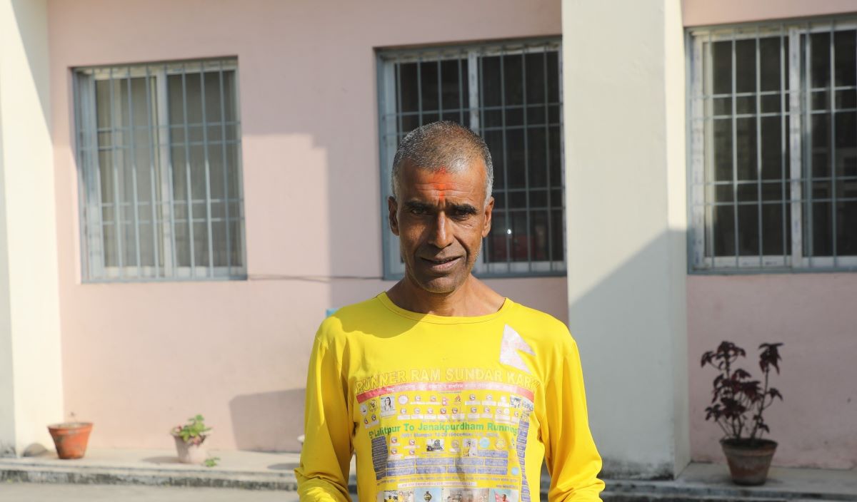 धावक कार्की ललितपुरदेखि उत्तरप्रदेशसम्म दौड्दै