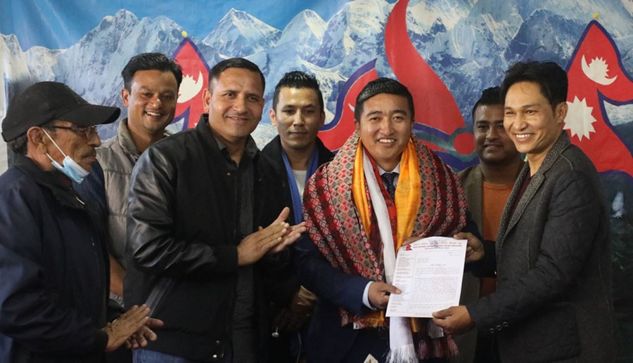 राखेपका सदस्य–सचिवलाई खेलाडी संघले बुझायो ध्यानाकर्षण तथा सुझाव पत्र