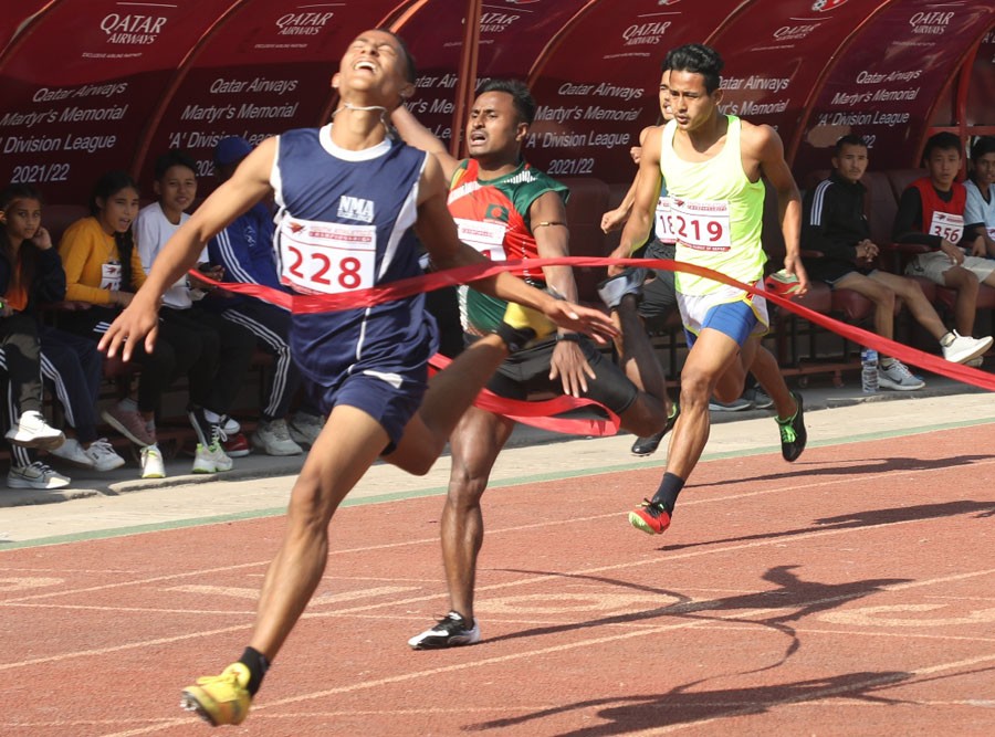 युथ एथलेटिक्समा सुदीप, स्वागता, युवराज र सुमुया सर्वोत्कृष्ट