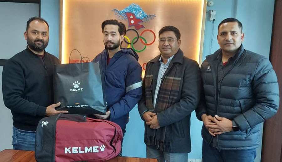 सफल श्रेष्ठलाई केल्मीको प्रायोजन