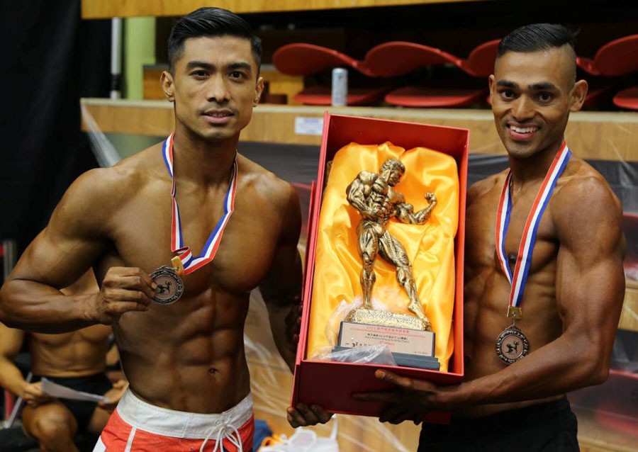 मकाउ बडिबिल्डिङ एन्ड स्पोर्ट्स फिजिकमा महेशलाई स्वर्ण