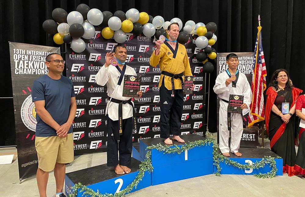 अमेरिकामा तेक्वान्दोमा लक्ष्मणलाई रजत पदक