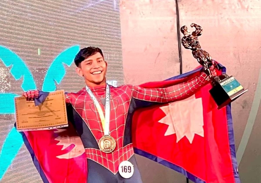 राजुलाई एशियन शारिरीक सुगठनमा कास्य