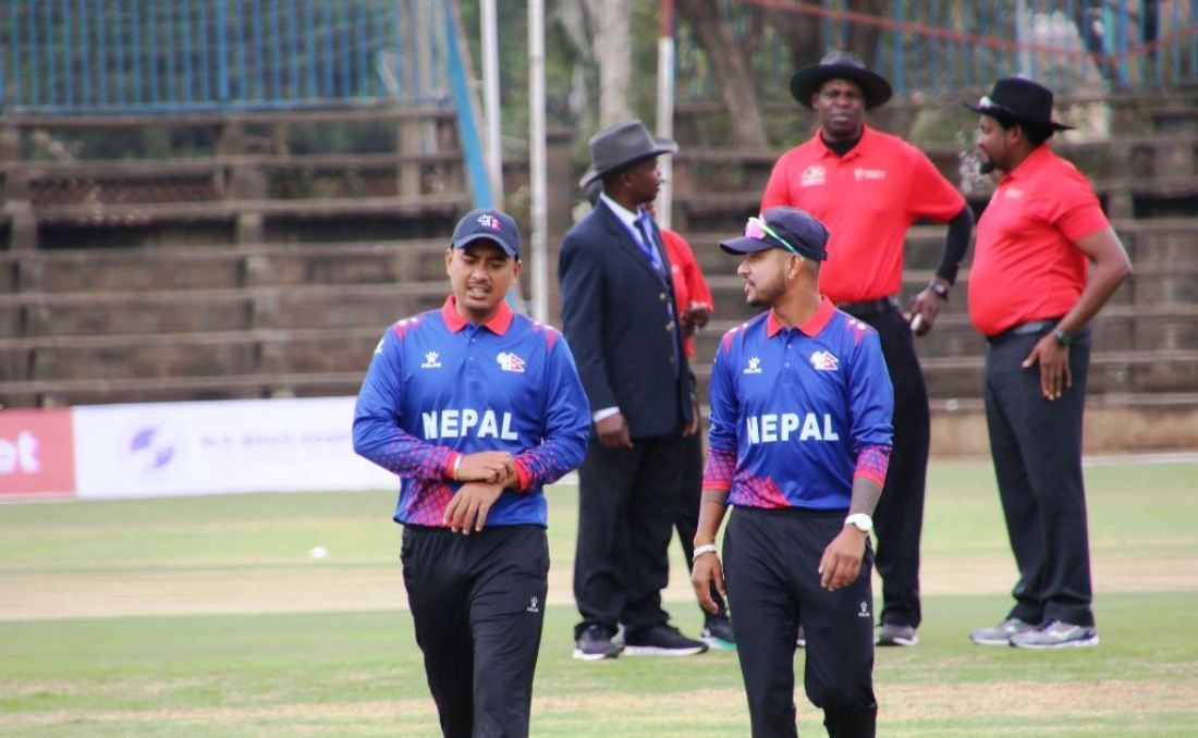 सन्दीपको कीर्तिमानी पाँच विकेटमा नेपाललाई १०२ रनको लक्ष्य