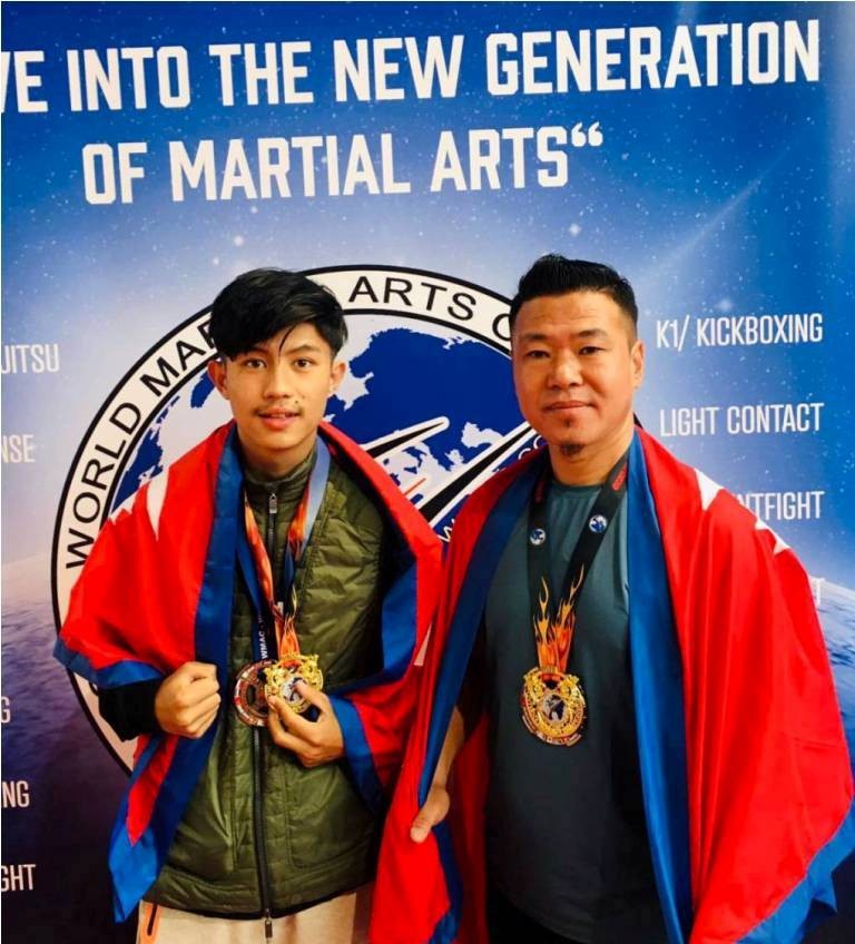 सन्जिव र सन्जितलाई दोहोरो पदक