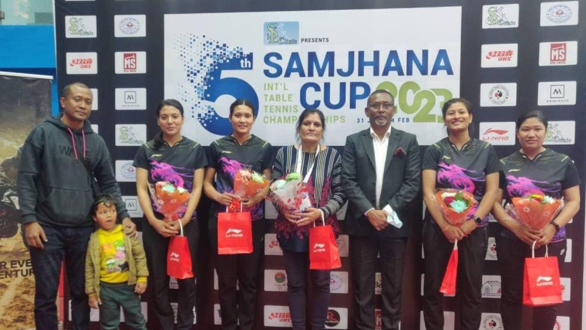 पाँचौं सम्झना कप अन्तर्राष्ट्रिय टेबल टेनिसमा पुलिसलाई स्वर्ण