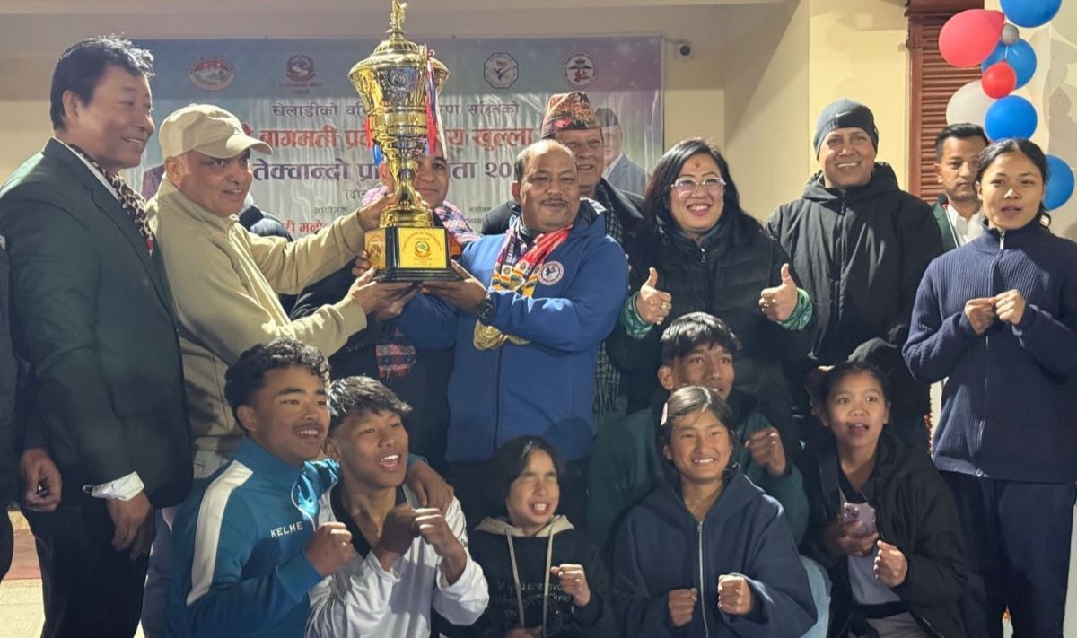 तेक्वान्दो लिगमा ढल्को टिम च्याम्पियन