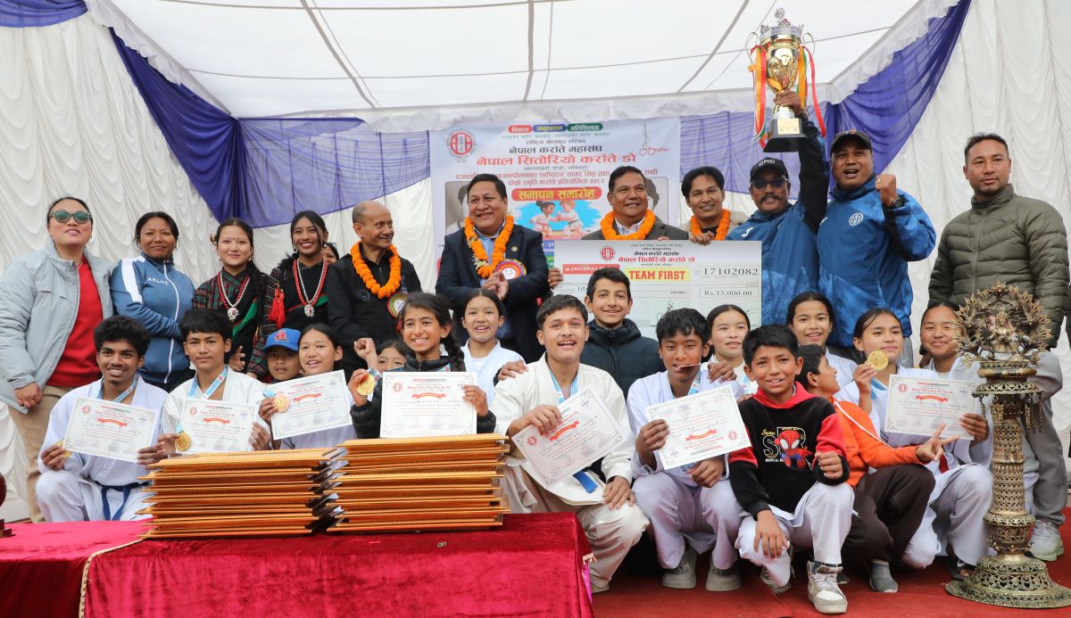 नरहरिपुर डोजो टिम च्याम्पियन