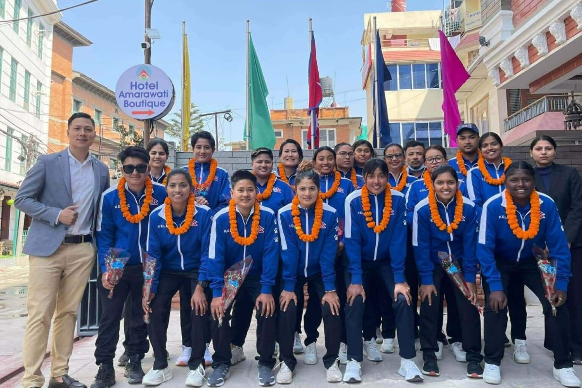 महिला टि-२० विश्वकप क्वालिफायरमा उत्कृष्ट प्रदर्शन गर्नेलाई अमरावती बुटिक होटल को नगद पुरस्कार घोषणा