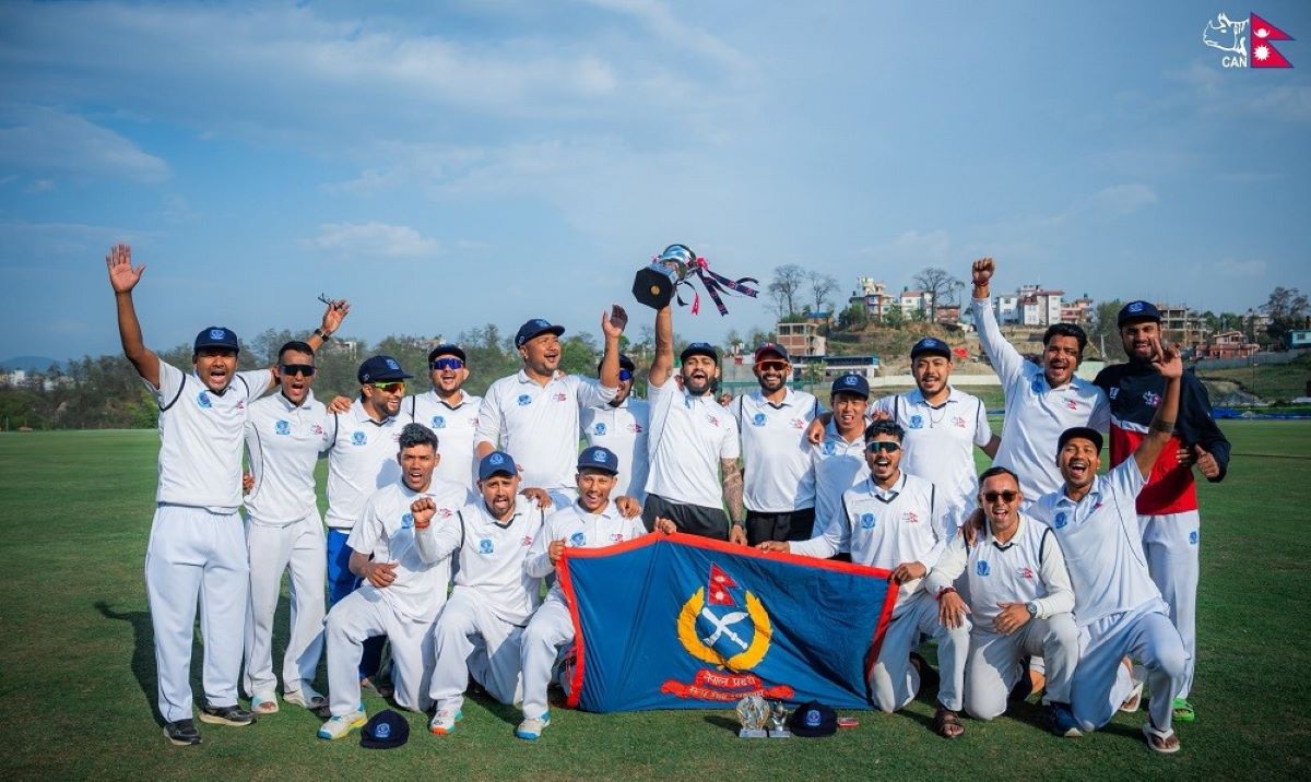 पुलिसलाई लगातार दोस्रो पटक जय ट्रफीको उपाधि