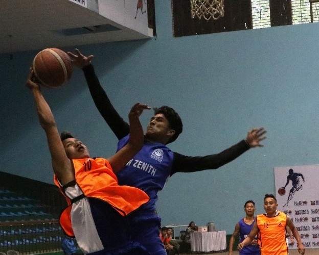 बास्केटबलमा ज्ञान निकेतन क्वाटरफाइनलमा