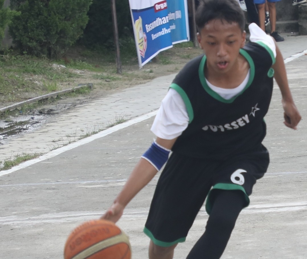 बास्केटबलमा एन्जल्स हार्ट र ओडिसी इन्टरनेसनल एकेडेमी क्वाटरफाइनलमा