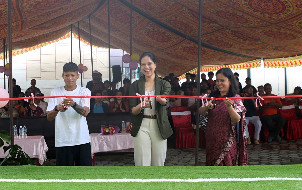श्रृष्टि एकेडेमीमा तेक्वान्दो र फुटसल एकेडेमी सञ्चालन